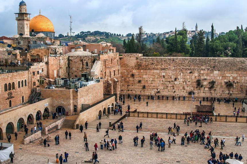 The Western Wall in Jerusalem